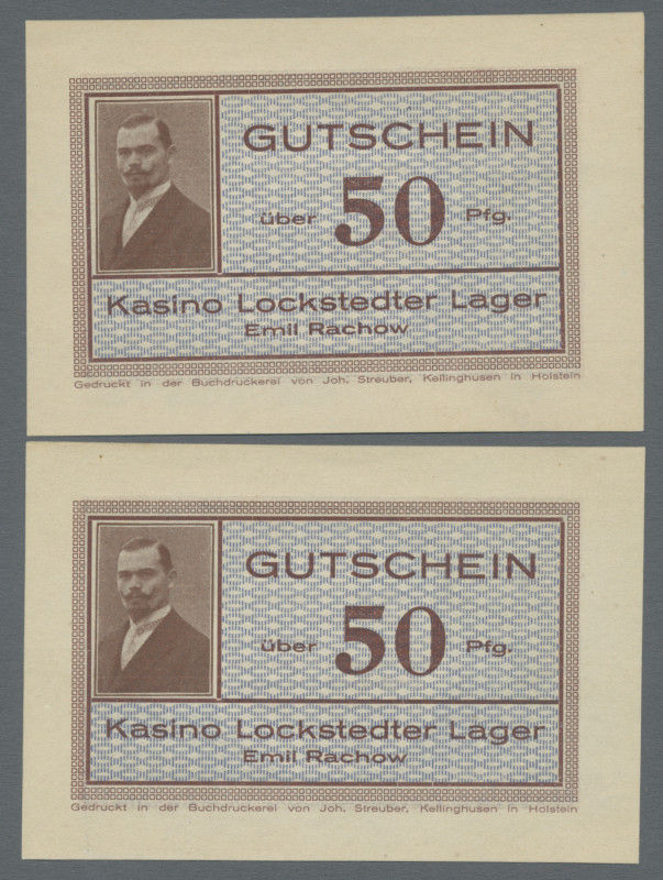 Deutschland - Notgeld - Schleswig-Holstein: Lockstedter Lager, Kasino Lockstedte...