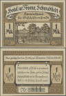 Deutschland - Notgeld - Schleswig-Holstein: Schwabstedt, Hotel zur Treene, 1 Mark, o. D., Erh. I
 [differenzbesteuert]