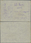 Deutschland - Notgeld - Württemberg: Kirchheim / Teck, Milchabgabe Länge, 25 Mark, 1.8.1923, hektographierter Schein 85 x 58 mm mit Darstellung einer ...