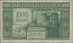 Deutschland - Nebengebiete Deutsches Reich: Darlehenskasse Ost, POSEN 1916 und KOWNO 1918, Lot mit 10 Banknoten, enthalten sind 20 Kopeken 1916 (Ro.45...