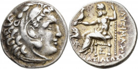 Thrakien - Könige und Dynasten: Lysimachos 323-281 v. Chr.: AR-Drachme, 4,27 g, Sear vgl. 6817, sehr schön - vorzüglich.
 [differenzbesteuert]