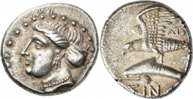 Paphlagonien - Städte: Sinope: AR-Drachme, 415-365 v. Chr., 5,02 g, Sear 3692, winziger Schrötlingsfehler, vorzüglich.
 [differenzbesteuert]