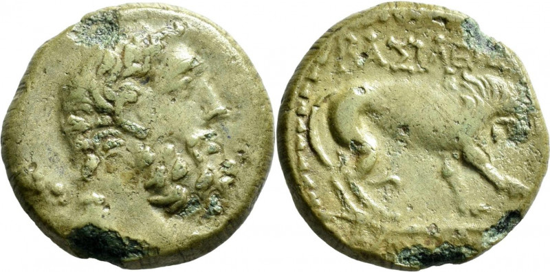 Galatien - Könige: Amyntas 36-25 v. Chr.: Bronze, 4,58 g, Sear vgl. 5694 ff, seh...