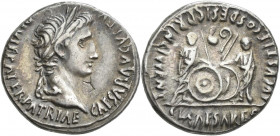 Augustus (27 v.Chr. - 14 n.Chr.): AR-Denar, 3,75 g, Kampmann 2.5, RIC 207, kleiner Schrötlingsfehler, sehr schön-vorzüglich.
 [differenzbesteuert]