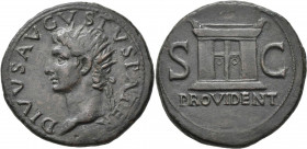 Augustus (27 v.Chr. - 14 n.Chr.): Æ-As, PROVIDENT, 11,2 g, Cohen 228, RIC 81, sehr schön - vorzüglich.
 [differenzbesteuert]