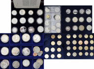 Alle Welt: Sammlung diverser Müzen aus der Welt, überwiegend Silbermünzen, dabei zum Beispiel Motivsammlung ”Die faszinierende Geschichte der Seefahrt...