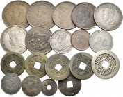 British Commenwealth: Kleines Lot diverser Münzen der Viktorianischen Zeit, dabei Australien, Südafrika, Hong-Kong u.a.
 [zzgl. 7 % Importspesen]