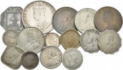 Kanada: Kleines Los mit Münzen aus Indien und Ceylon aus der Kolonialzeit.
 [zzgl. 7 % Importspesen]