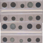Baden: Typensammlung 10 Kleinmünzen / Kreuzer 1772 - 1830, dabei auch 20 Kreuzer 1810 (AKS 14), sehr selten.
 [differenzbesteuert]