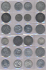 Umlaufmünzen 2 Mark bis 5 Mark: Kleines Lot mit 12 Münzen zu 2,3 und 5 Mark aus Bayern, Hamburg, Preußen, Sachsen und Württemberg.
 [differenzbesteue...