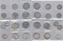 Preußen: Kleine Typensammlung Münzen aus Preußen, dabei 5 x 2 Mark, 6 x 3 Mark und 4 x 5 Mark. Insg. 15 Münzen.
 [differenzbesteuert]