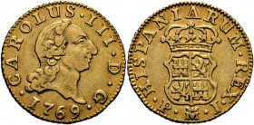 CARLOS III. Madrid. 1/2 escudo. 1769. PJ