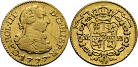 CARLOS III. Madrid. 1/2 escudo. 1777. PJ