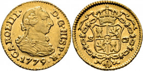 CARLOS III. Sevilla. 1/2 escudo. 1779. CF