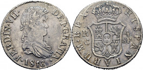 FERNANDO VII. Cataluña (Palma de Mallorca). 4 reales. 1813. SF. Muy rara