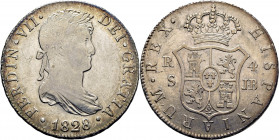 FERNANDO VII. Sevilla. 4 reales. 1828. JB