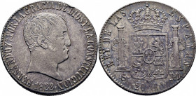 FERNANDO VII. Sevilla. 20 reales. 1822. RD. Atractiva