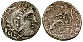 Macedonian Kingdom. "Alexander III". AR drachm (19.4 mm, 3.53 g, 12 h). Contemporary, possibly Celtic, copy of Alexander-type AR drachm. unofficial mi...