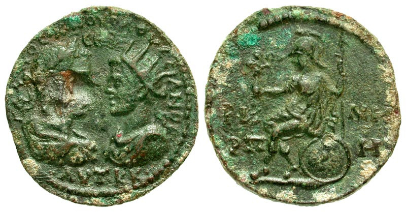 Pontos, Neocaesarea. Trebonianus Gallus and Volusian. A.D. 251-253. AE 30 (30.26...