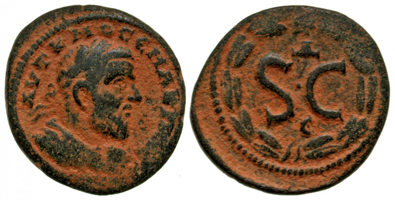 Syria, Antioch on the Orontes. Macrinus. A.D. 217-218. AE 22 as (21.78 mm, 6.13 ...