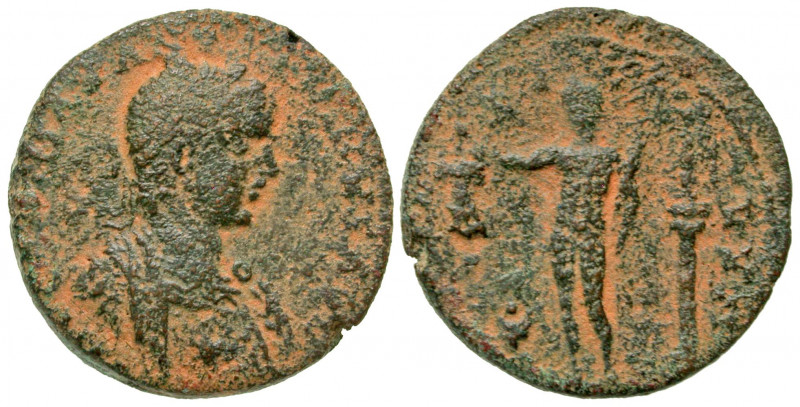Phoenicia, Tyre. Elagabalus. A.D. 218-222. AE 30 (27.74 mm, 13.29 g, 11 h). IMP ...