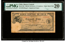 Chile Banco Central de Chile 50 Pesos = 5 Condores 14.5.1928 Pick 84b PMG Very Fine 20. 

HID09801242017

© 2022 Heritage Auctions | All Rights Reserv...