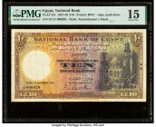 Low Serial Number 000029 Egypt National Bank of Egypt 10 Pounds 7.11.1947 Pick 23c PMG Choice Fine 15. 

HID09801242017

© 2022 Heritage Auctions | Al...
