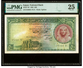 Egypt National Bank of Egypt 50 Pounds 1952 Pick 33 PMG Very Fine 25. Annotations have been lightened on this example.

HID09801242017

© 2022 Heritag...