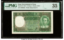 Iraq Government of Iraq 1/4 Dinar 1931 Pick 22 PMG Choice Very Fine 35. Stains are noted on this example.

HID09801242017

© 2022 Heritage Auctions | ...