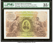 Portugal Banco de Portugal 20 Escudos 5.1.1915 Pick 115a PMG Choice Very Fine 35 Net. This example has been repaired.

HID09801242017

© 2022 Heritage...
