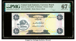 United Arab Emirates Currency Board 10 Dirhams ND (1973) Pick 3a PMG Superb Gem Unc 67 EPQ. 

HID09801242017

© 2022 Heritage Auctions | All Rights Re...