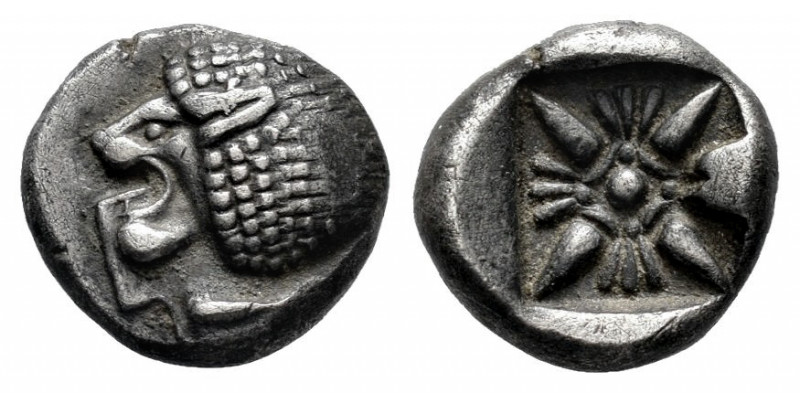 Ionia. Miletos. Diobol. 520-450 BC. (SNG Kayhan-476/81). (Sng Keckman-273). Anv....