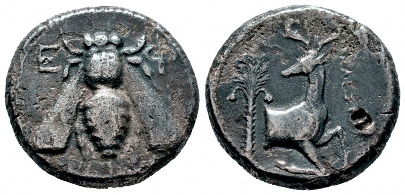 Ionia. Ephesos. Tetradrachm. 390-325 BC. Uncertain magistrate. (Pixodorus-pp. 17...