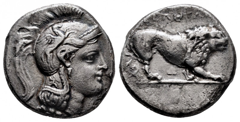 Lucania. Velia. Nomos. 300-280 BC. Philistion Group. (HN Italy-1301). (Sng Ans-1...