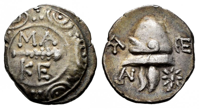 Kingdom of Macedon. Time of Philip V and Perseus. Tetrobol. 187-168 BC. Pella or...