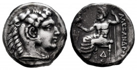 Kingdom of Macedon. Philip III Arrhidaios. Drachm. 323-317 BC. Lampsakos. Struck under Leonnatos, Arrhidaios, or Antigonos I Monophthalmos, in the nam...