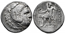 Lykia. Phaselis. Tetradrachm. CY 2 = 217/6 BC. In the name and types of Alexander III of Macedon. (Price-2834). (Müller-1180). (DCA-315). Anv.: Head o...