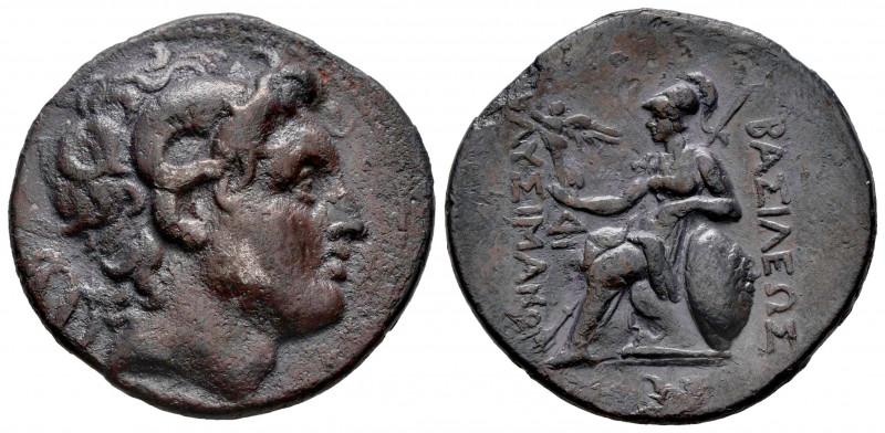 Kingdom of Thrace. Lysimachos. Tetradrachm. 297-281 BC. Lampsakos. (Thompson-49)...