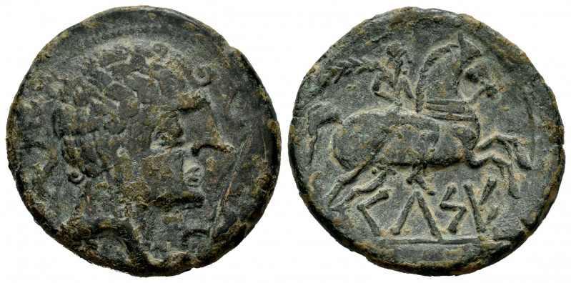 Kelse-Celsa. Unit. 120-50 BC. Velilla de Ebro (Zaragoza). (Abh-771). (Acip-1482)...