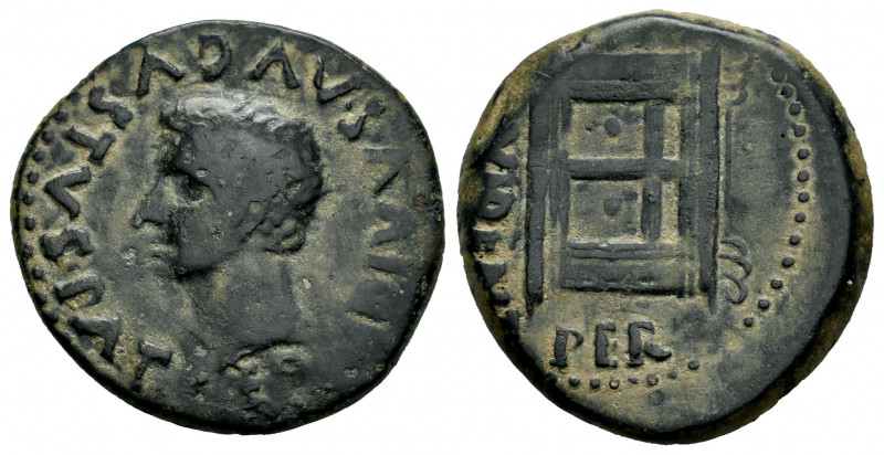 Emerita Augusta. Time of Tiberius. Unit. 14-36 AD. Mérida (Badajoz). (Abh-1052)....