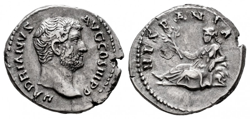 Hadrian. Denarius. 134-138 AD. Rome. (Ric-306). (Rsc-834). Anv.: HADRIANVS AVG C...