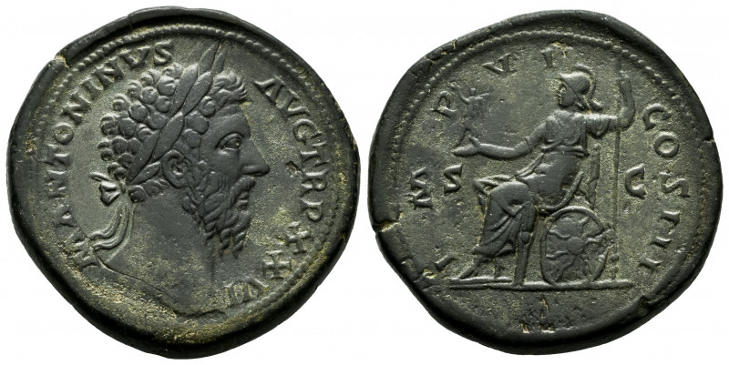 Marcus Aurelius. Sestertius. 171-172 AD. Rome. (Ric-III 1037). (Bmcre-1421). (C-...