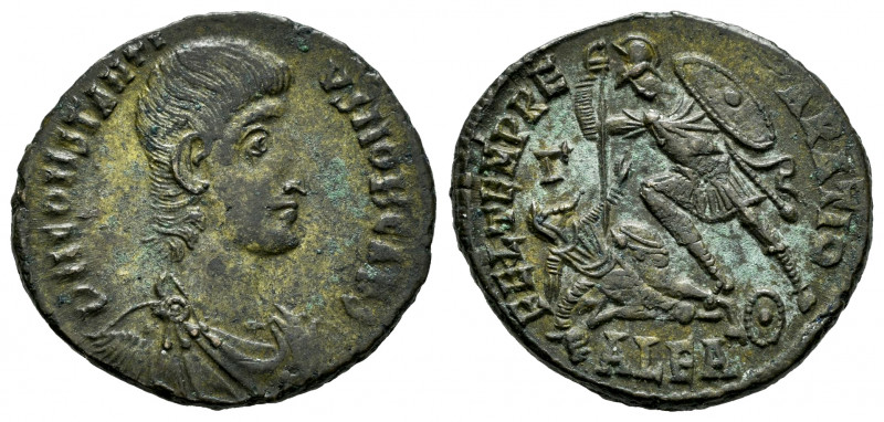 Constantius Gallus. Centenionalis. 351-355 AD. Alexandria. (Ric-VIII 72). Anv.: ...