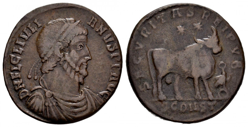 Julian II Apostata. Maiorina. 361-363 AD. Arelate. (Ric-319). Anv.: D N FL CL IV...