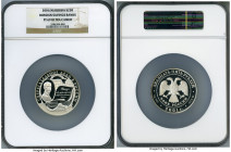 Russian Federation silver Proof "Russian Savings Banks" 25 Roubles (5 oz) 2001-(m) PR69 Ultra Cameo NGC, Moscow mint, KM-Y794. Mintage: 10,500. 

HID0...