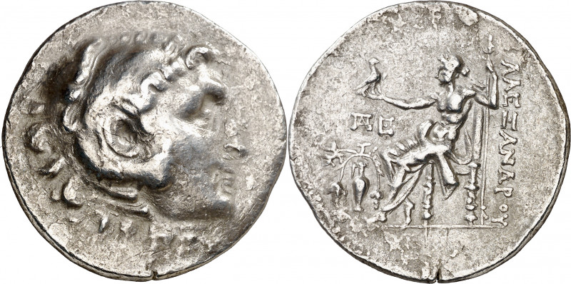 Imperio Macedonio. Alejandro III, Magno (336-323 a.C.). Temnos. Tetradracma. (S....