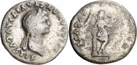 (80-81 d.C.). Julia Titi. Denario. (Spink 2612) (S. 14) (RIC. 388). Rara. 3,35 g. BC+.