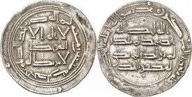 Emirato Independiente. AH 170. Abderrahman I. Al Andalus. Dirhem. (V. 68) (Fro. 1). Ex Áureo 19/12/2001, nº 3362. 2,53 g. EBC-/MBC.