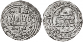 Califato. AH 331. Abderrahman III. Al Andalus. Dirhem. (V. 397) (Fro. 8). 2,90 g. EBC-.