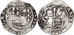 s/d. Felipe II. México. O. 1 real. (AC. 224). 3,17 g. BC+.